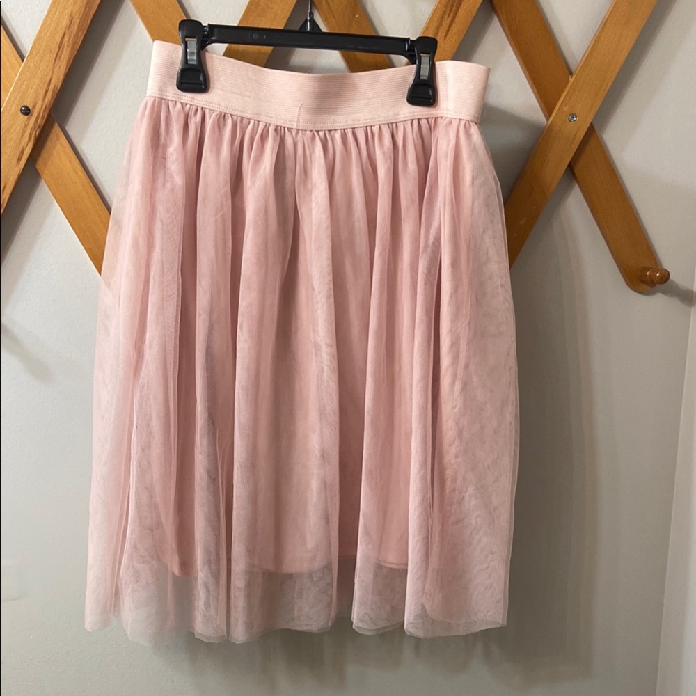 Blush Tulle Skirt
